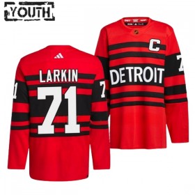 Lasten NHL Detroit Red Wings Pelipaita Dylan Larkin 71 Reverse Retro 2.0 Adidas 2022-23 Punainen Authentic